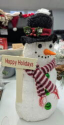 Snowman Table Decoration