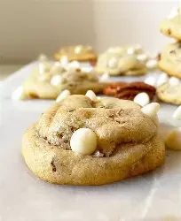 White Chocolate Pecan Cookies